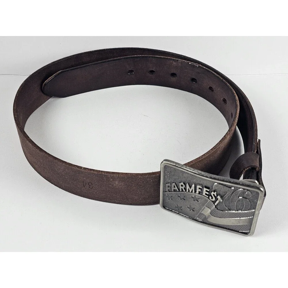 FARMFEST 76 Limited Edition Belt Buckle America's Salute to Agriculture